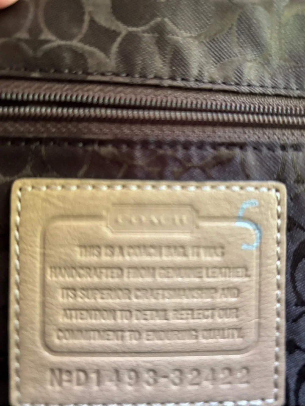 COACH Madison Pinnacle Caroline Satchel in Embossed Texture Leather and Sued